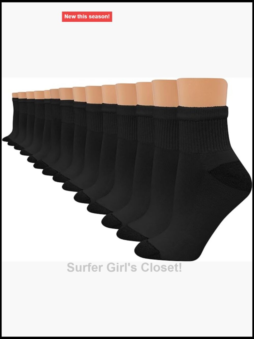 Moisture-Wicking Cushioned Athletic Socks 14-Pack